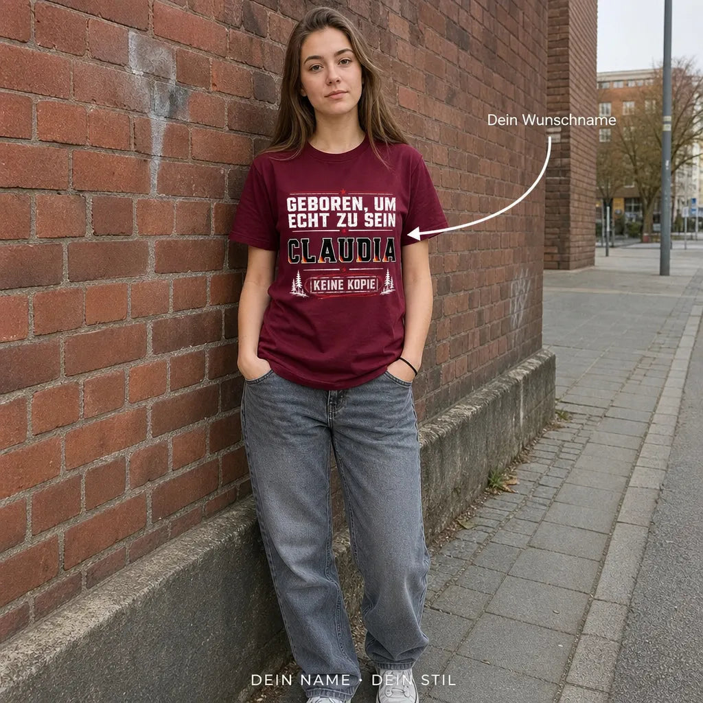 Personalisiertes Fußball Deutschland T-Shirt mit Namen - Alles unter Kontrolle