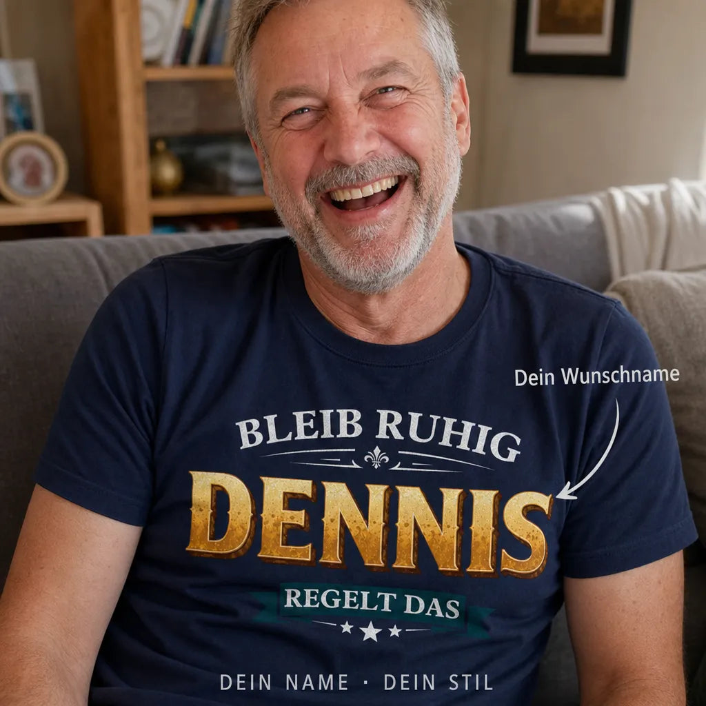 Personalisiertes Spruch T-Shirt mit Namen - Ich weiß es nur besser