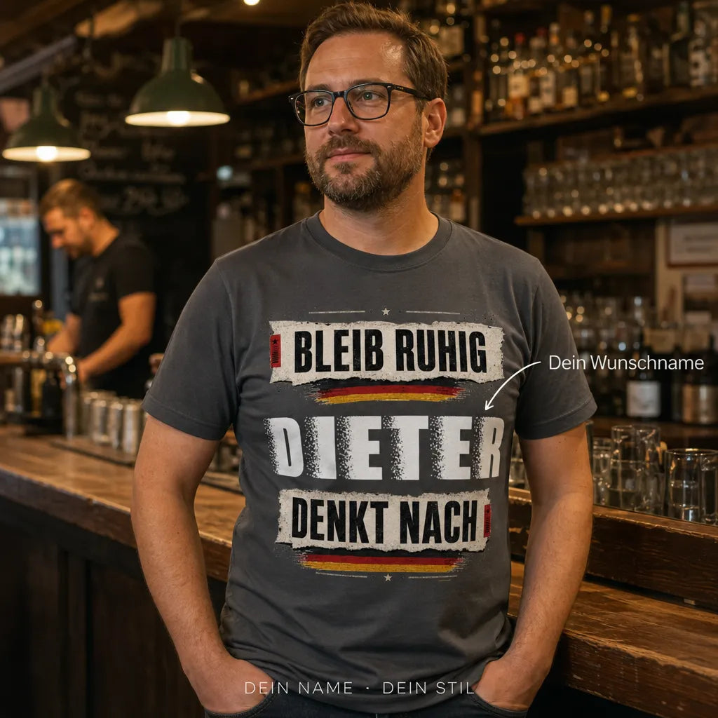 Personalisiertes Legende T-Shirt mit Namen - Man hat dich gewarnt