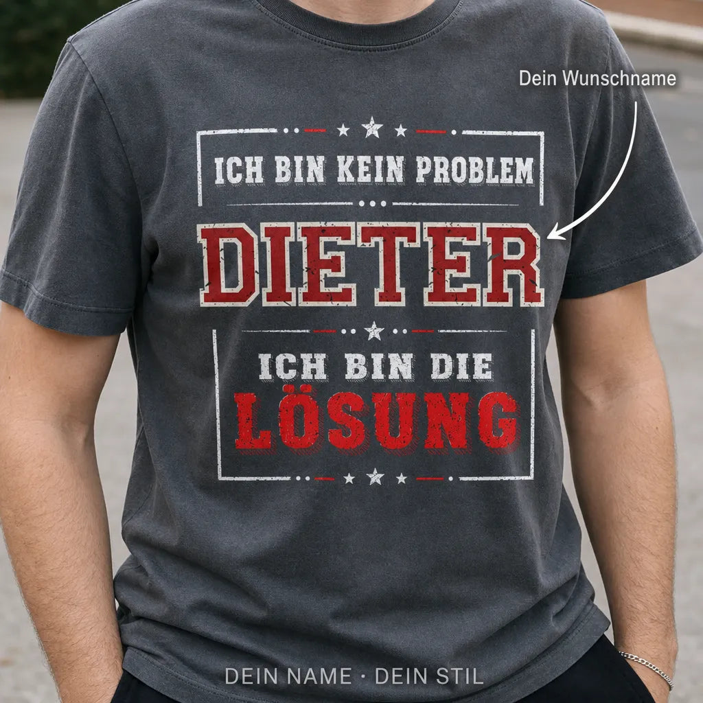Personalisiertes Deutschland T-Shirt mit Namen - Nicht gemacht, jedem zu gefallen