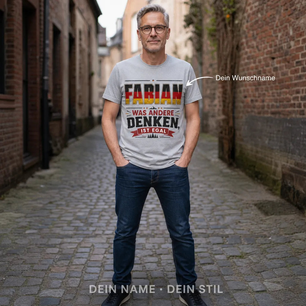 Personalisiertes Legende T-Shirt mit Namen - Man hat dich gewarnt