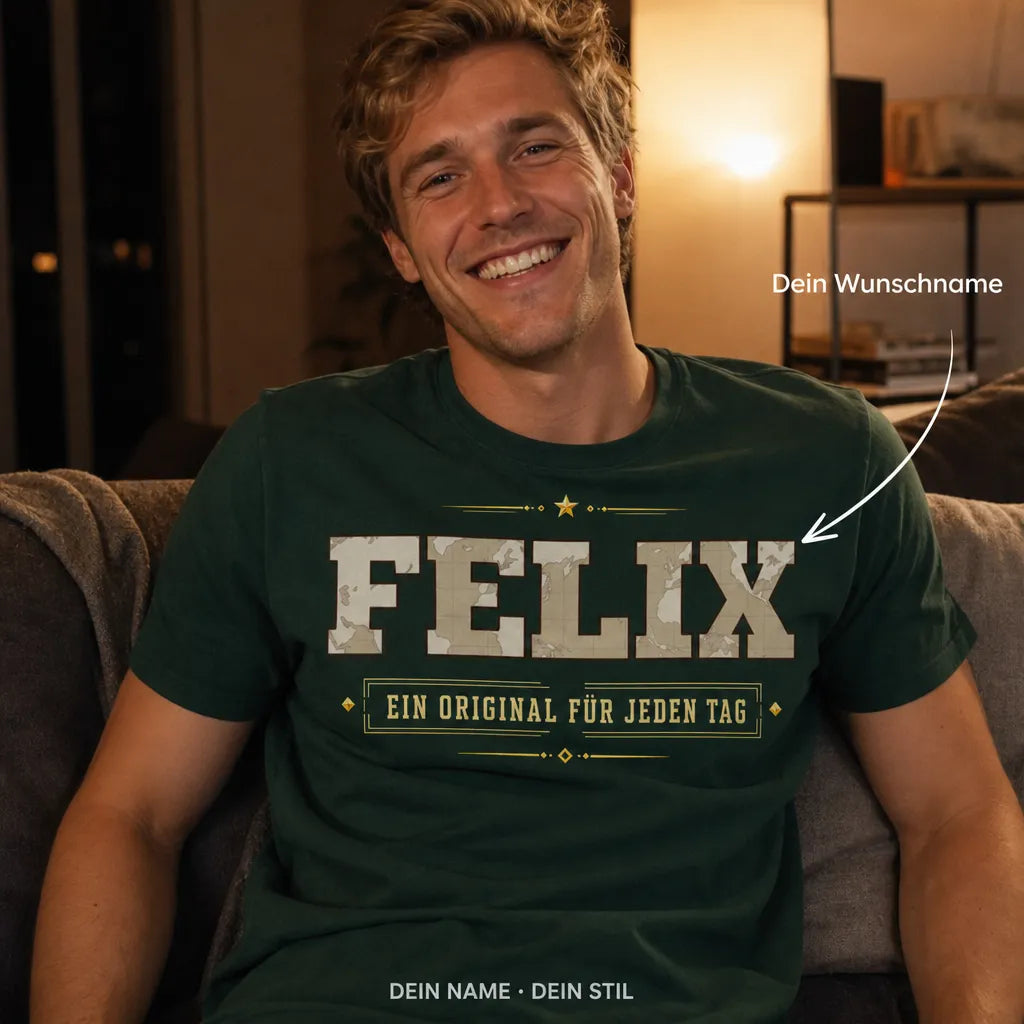 Personalisiertes Name T-Shirt mit Namen - Versteht nicht jeder!