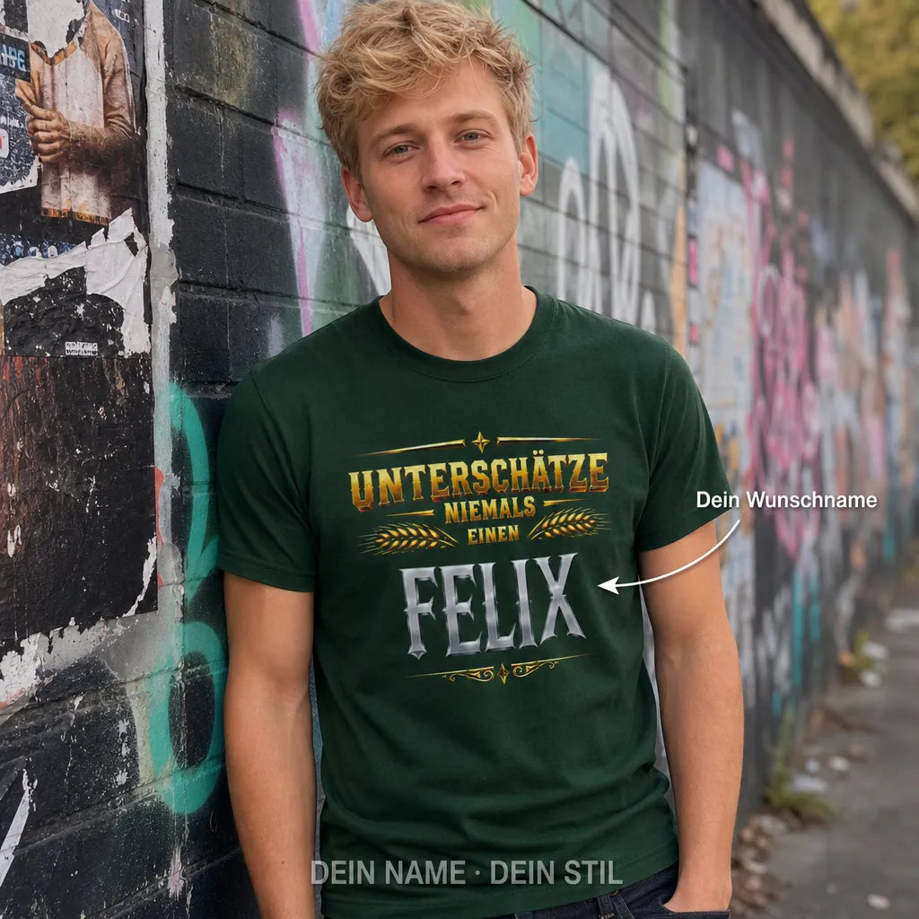 Personalisiertes Legende T-Shirt mit Namen - Man hat dich gewarnt
