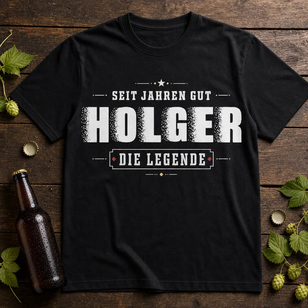 Personalisiertes Legende T-Shirt mit Namen - Seit Jahren einfach gut
