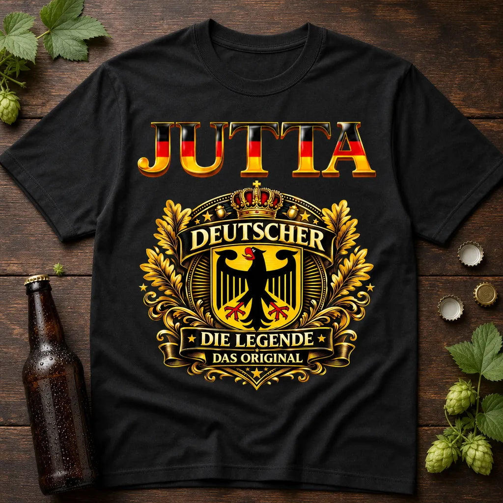 Personalisiertes Deutschland Legende T-Shirt mit Namen - Die Legende. Das Original.
