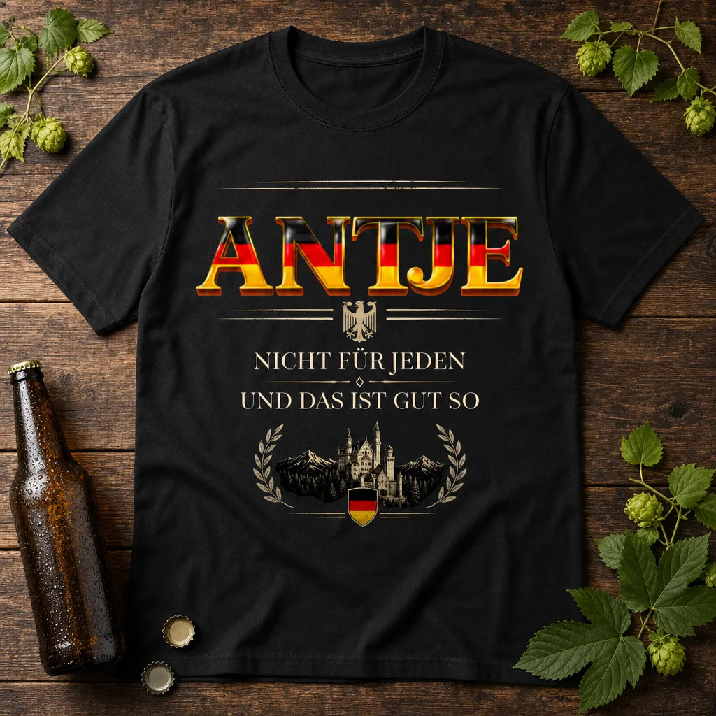 Personalisiertes Deutschland T-Shirt mit Namen - Nicht für jeden gemacht