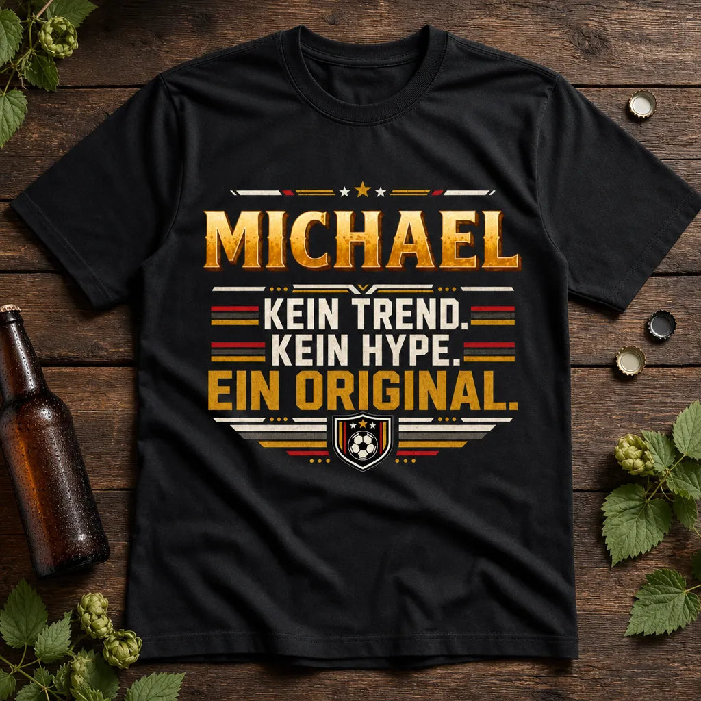 Personalisiertes Fußball T-Shirt mit Namen - Kein Trend. Ein Original.