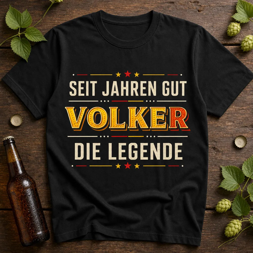 Personalisiertes Legende Deutschland T-Shirt mit Namen - Seit Jahren gut, immer!