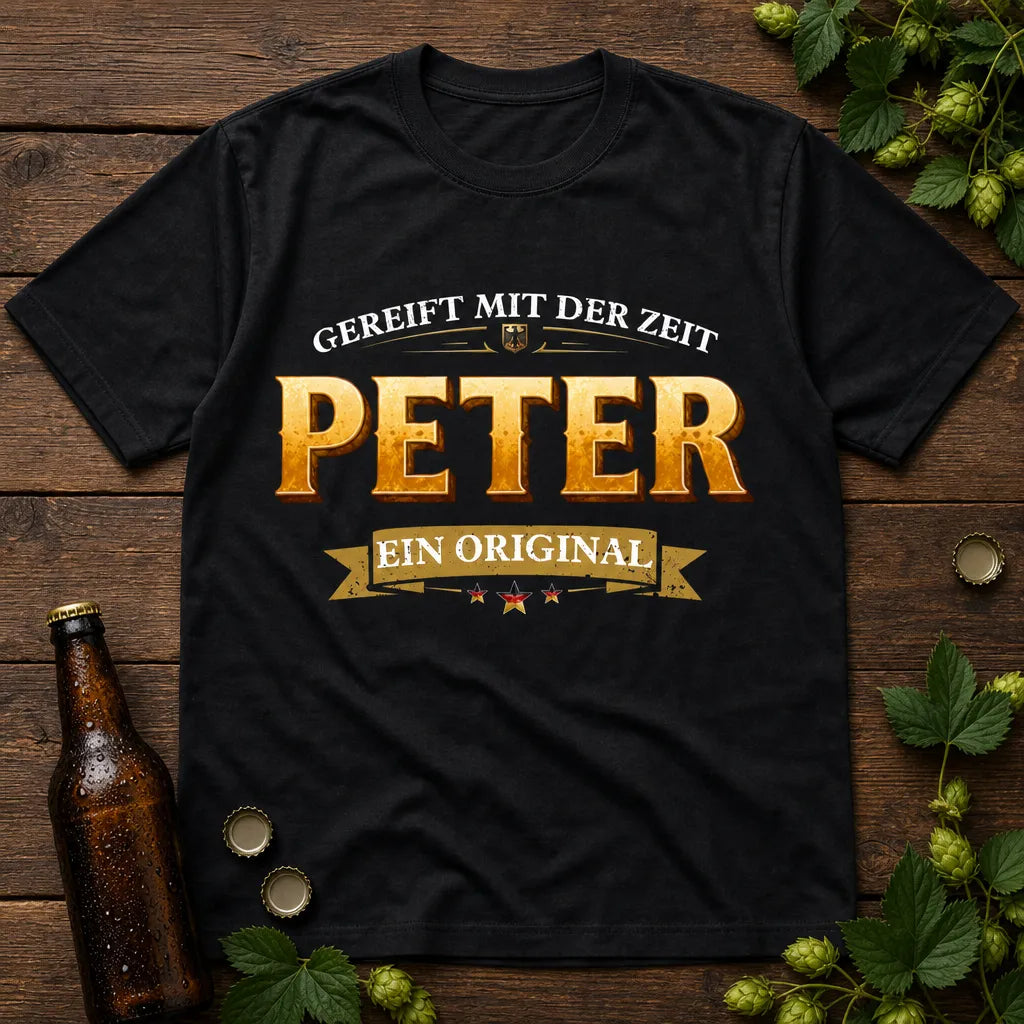 Personalisiertes Original T-Shirt mit Namen - Ein echtes deutsches Original
