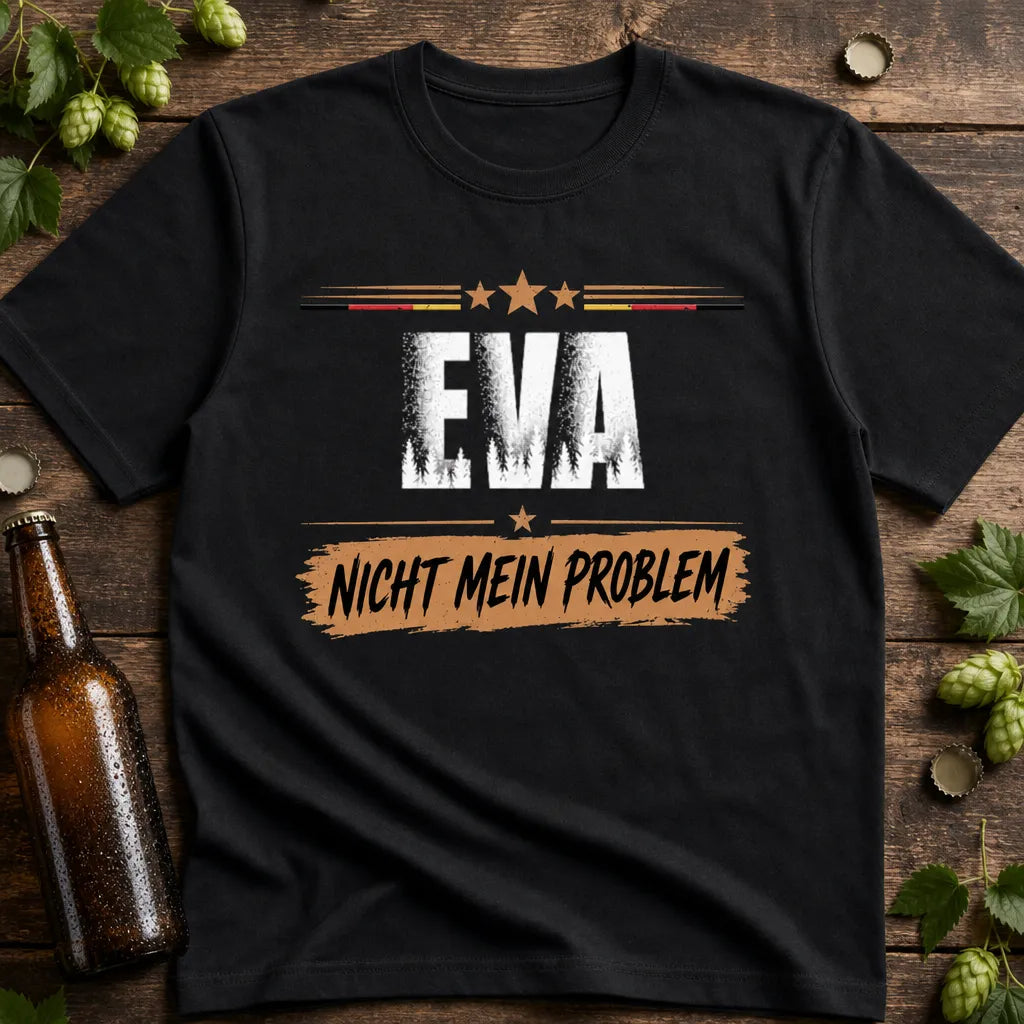 Personalisiertes Spruch T-Shirt mit Namen - Nicht mein Problem