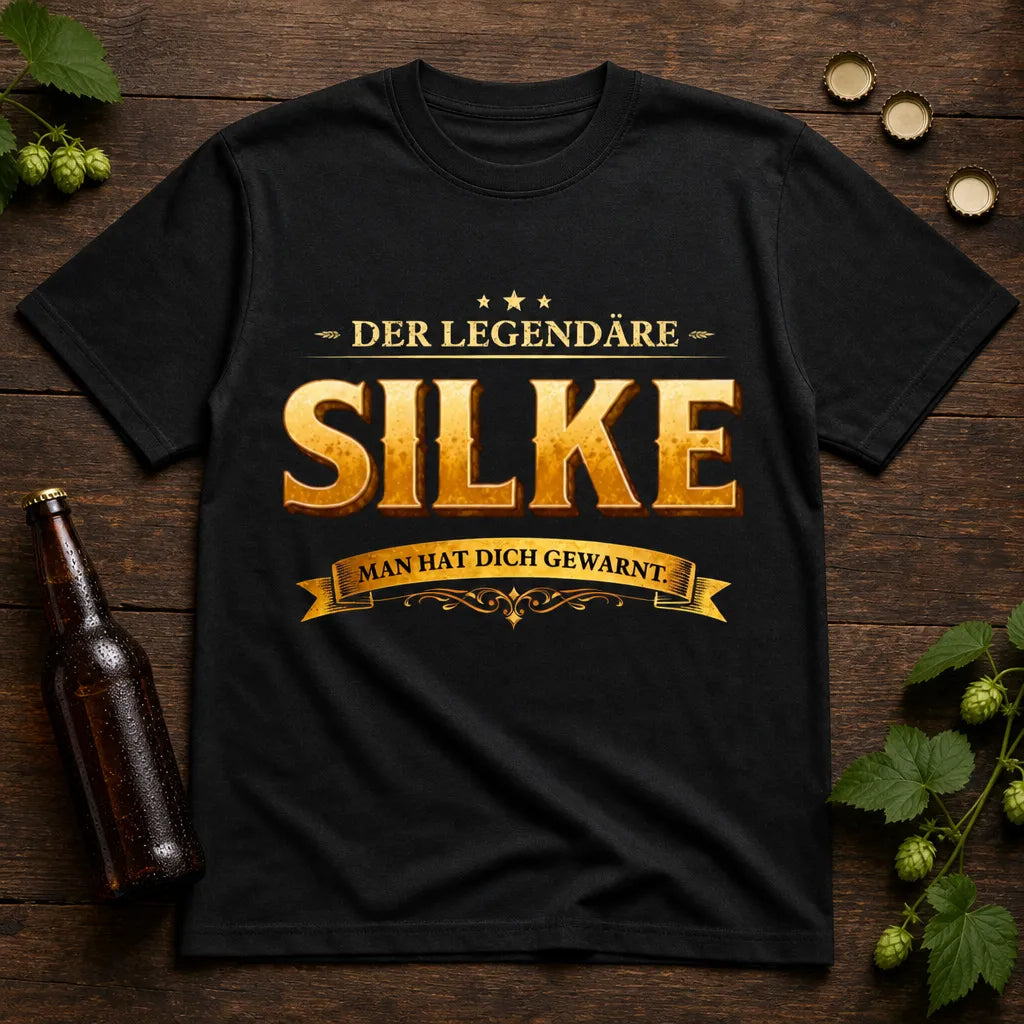 Personalisiertes Original T-Shirt mit Namen - Ich weiß, wer ich bin