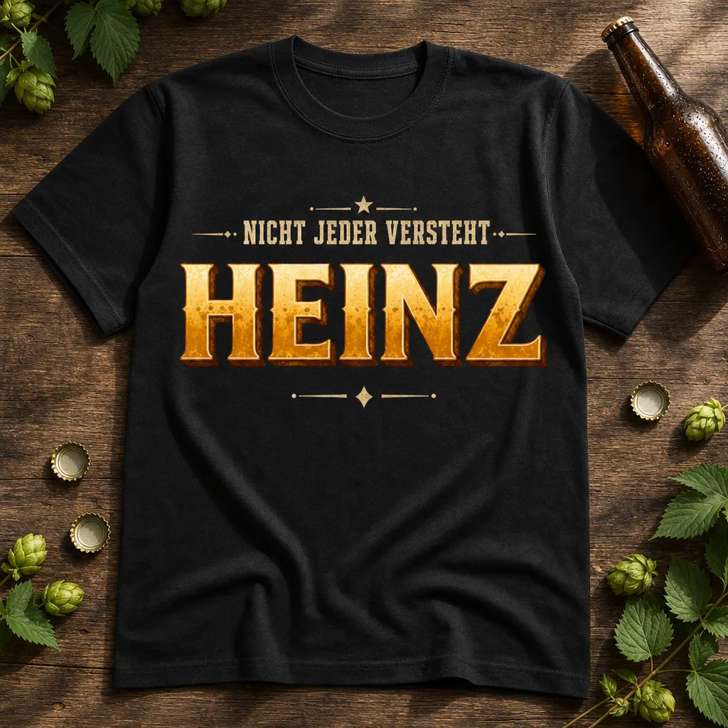 Personalisiertes Spruch T-Shirt mit Namen - Nicht jeder versteht mich