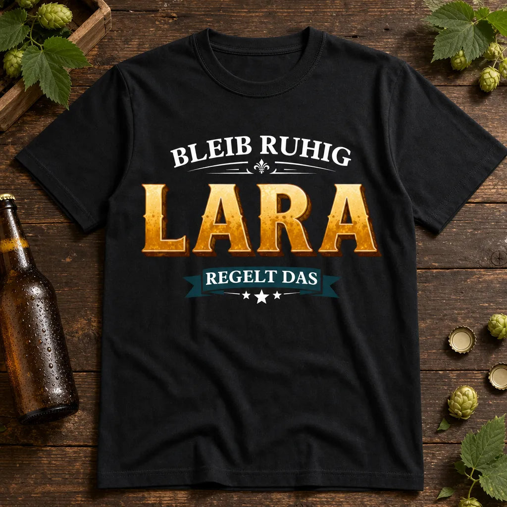 Personalisiertes Spruch T-Shirt mit Namen - Ich weiß es nur besser
