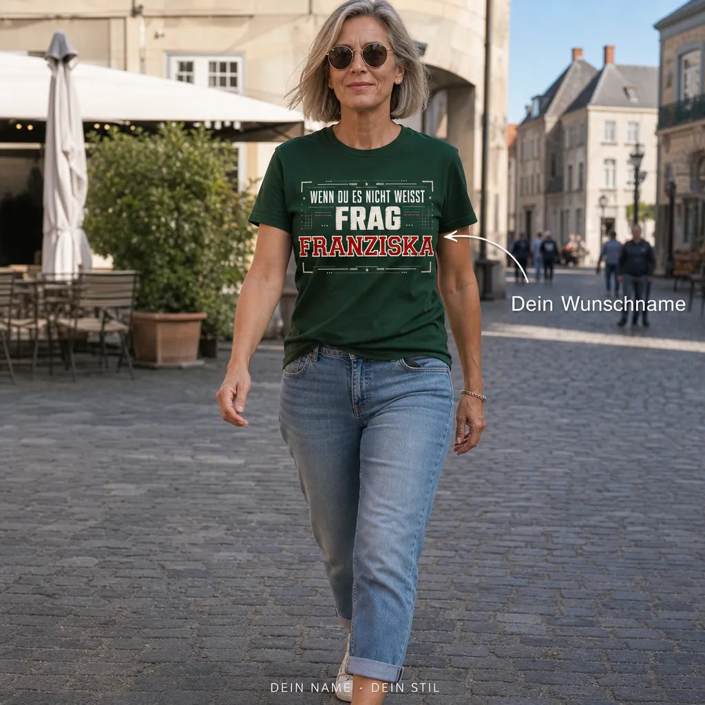 Personalisiertes Fußball Deutschland T-Shirt mit Namen - Alles unter Kontrolle