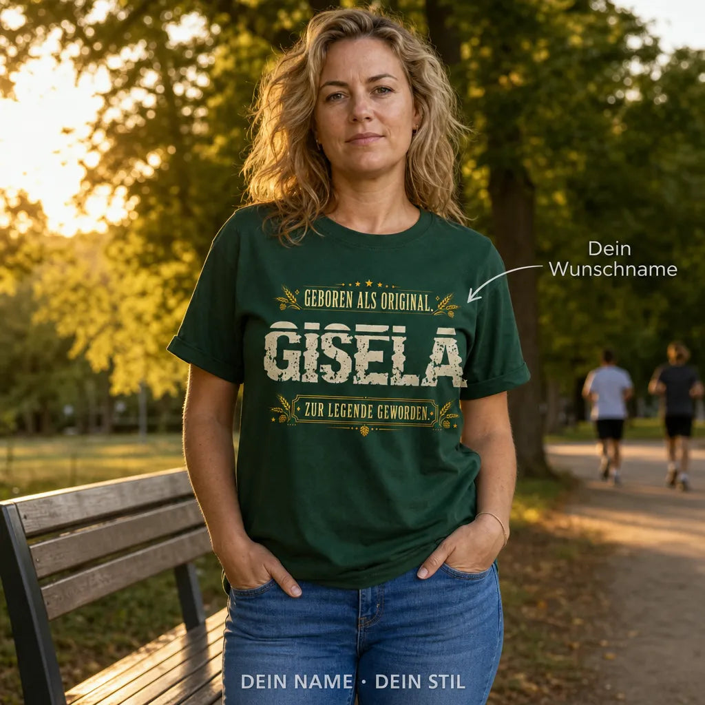 Personalisiertes Spruch T-Shirt mit Namen - Nicht mein Problem!