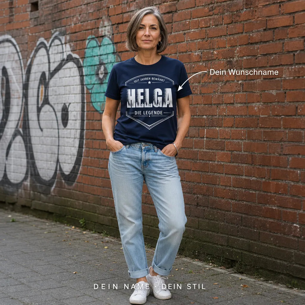 Personalisiertes Legende T-Shirt mit Namen - Seit Jahren bewährt