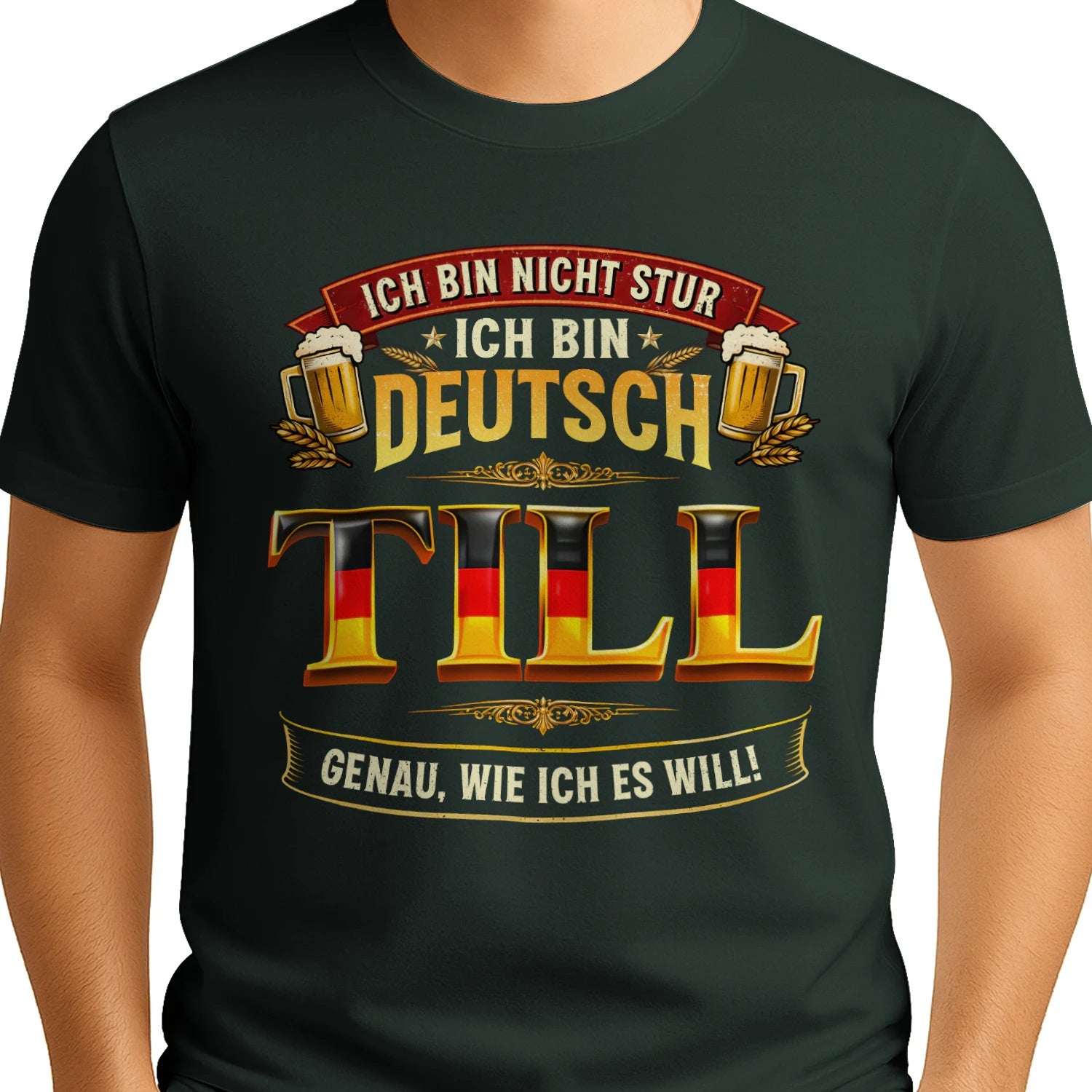 Test Personalisiertes T-Shirt mit Namen