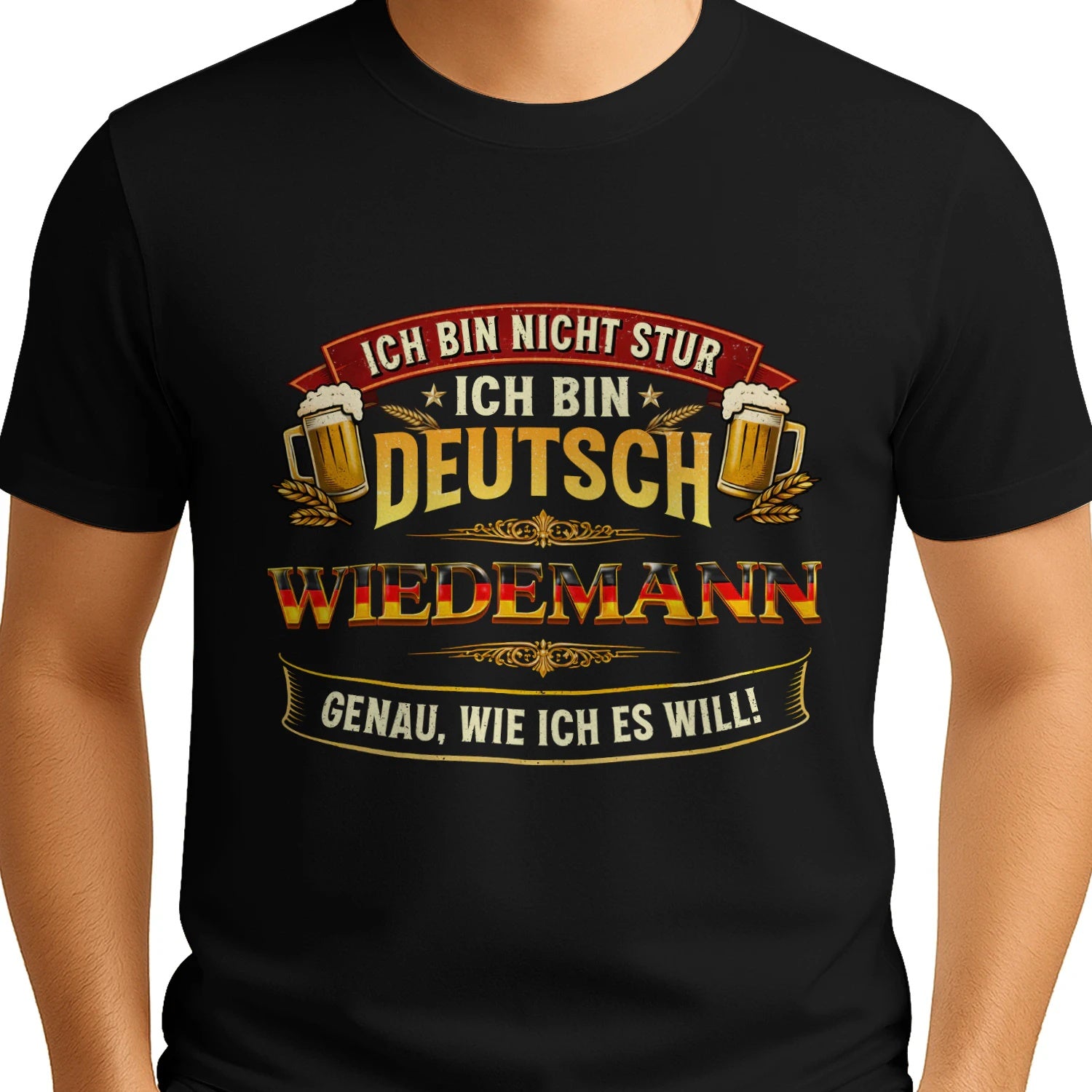 Test Personalisiertes T-Shirt mit Namen
