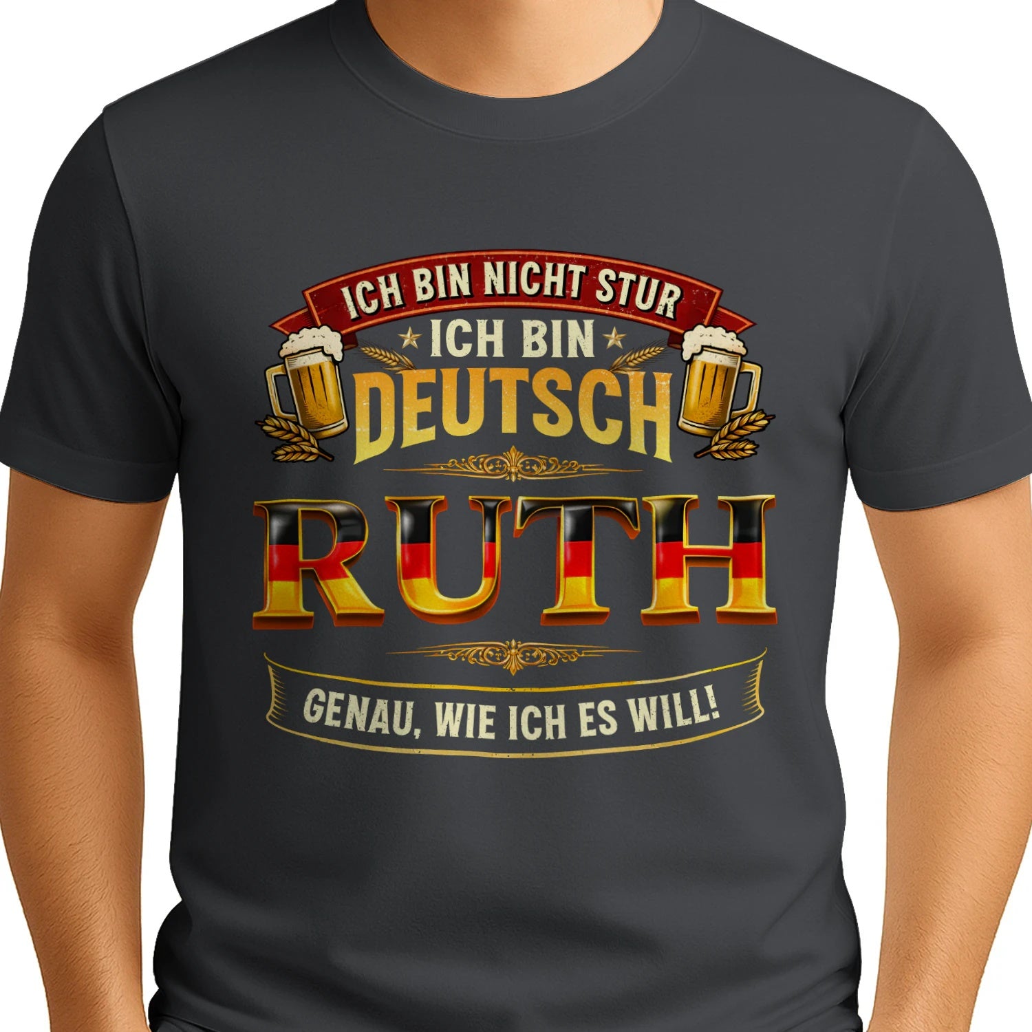 Test Personalisiertes T-Shirt mit Namen