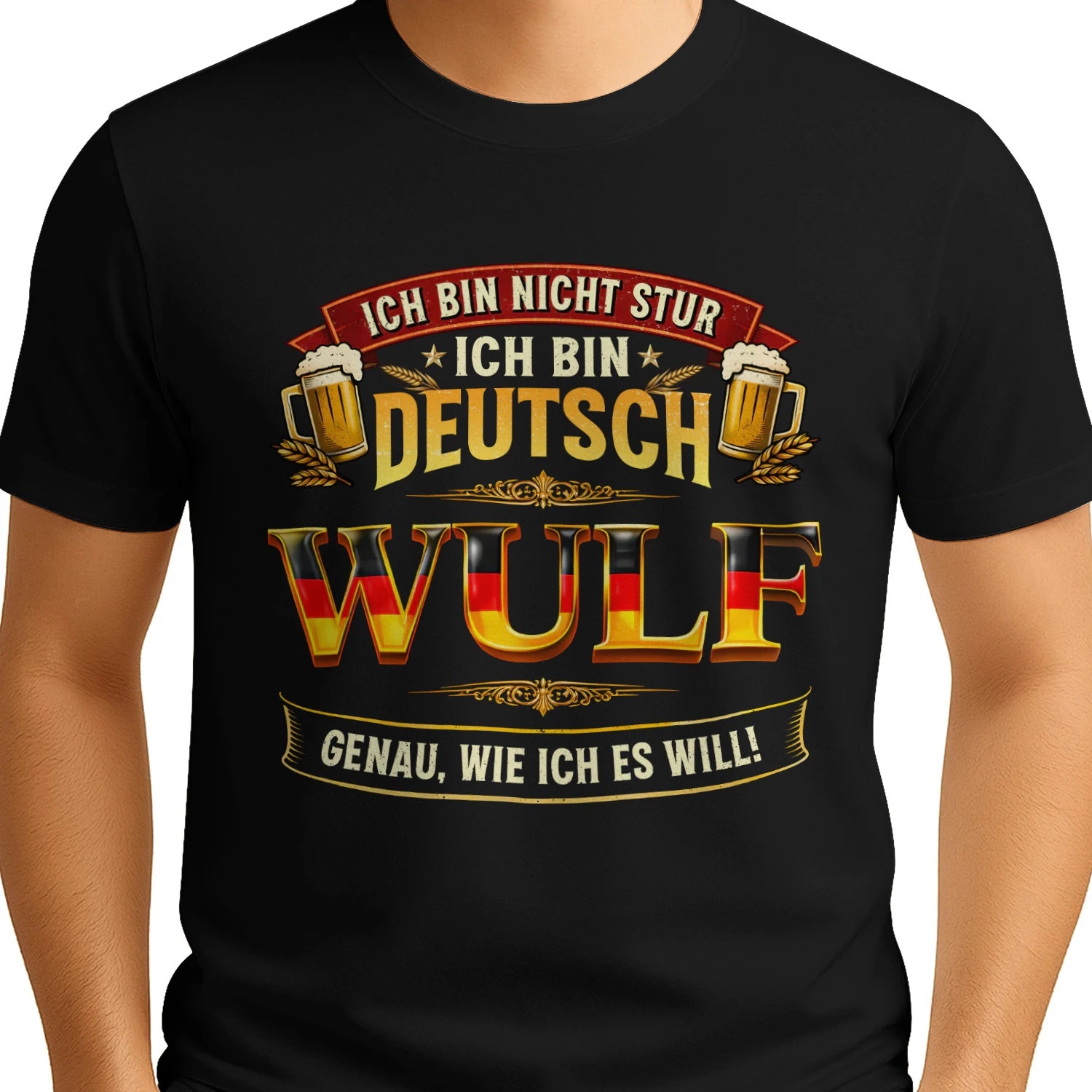 Test Personalisiertes T-Shirt mit Namen