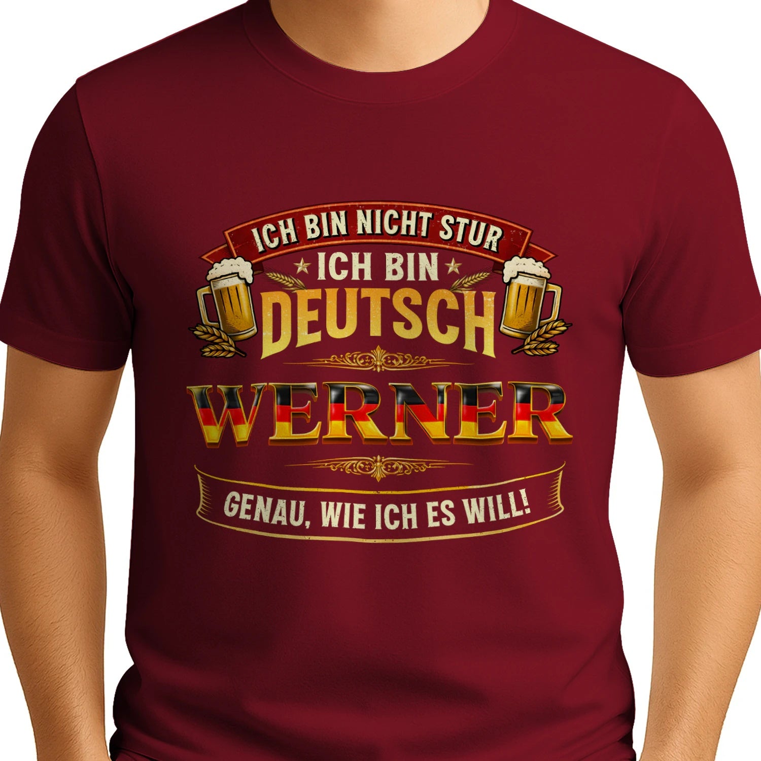 Test Personalisiertes T-Shirt mit Namen