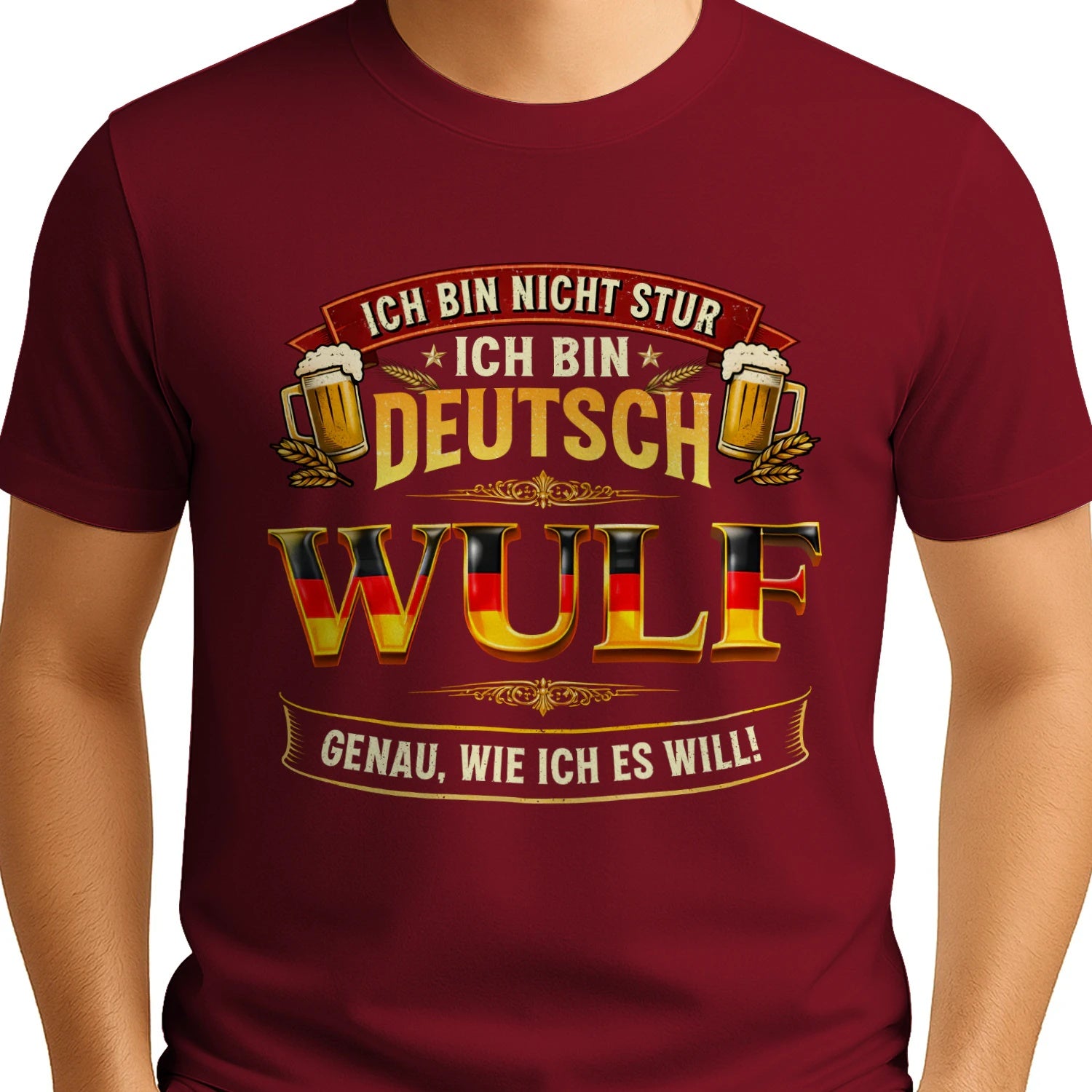 Test Personalisiertes T-Shirt mit Namen