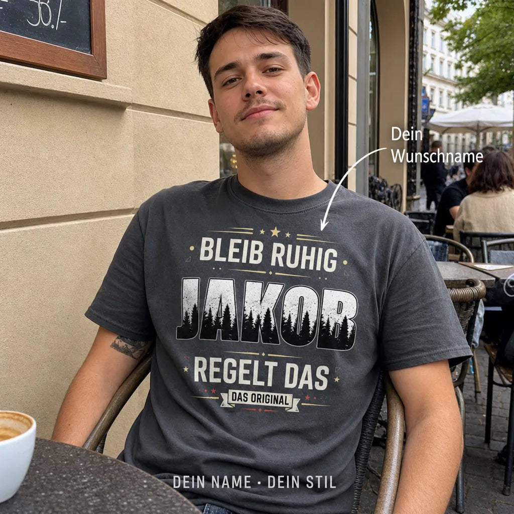 Personalisiertes Name T-Shirt mit Namen - Versteht nicht jeder!