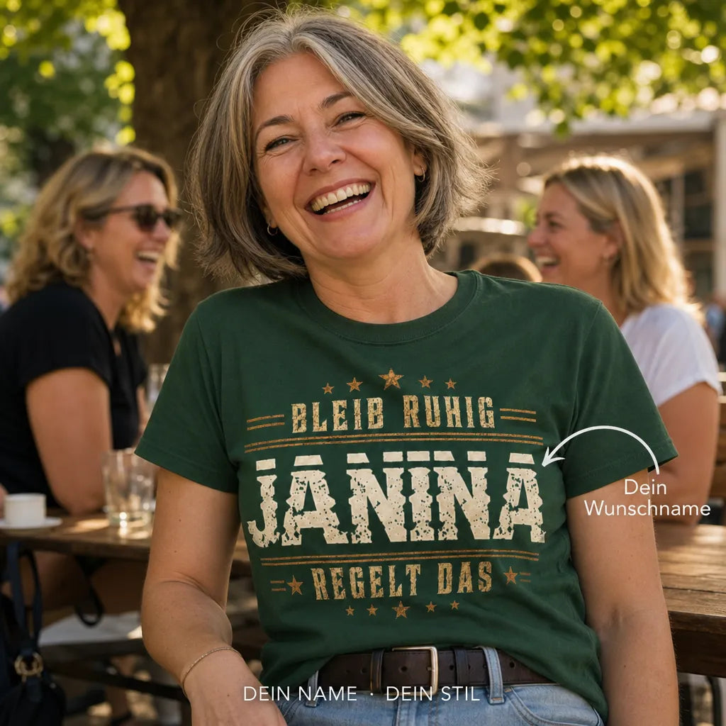 Personalisiertes Legende T-Shirt mit Namen - Man hat dich gewarnt