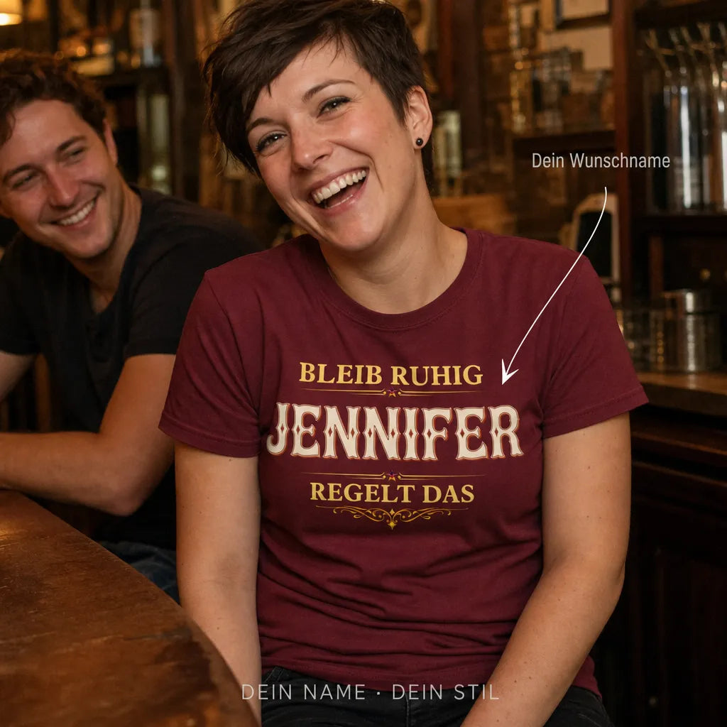 Personalisiertes Legende T-Shirt mit Namen - Man hat dich gewarnt