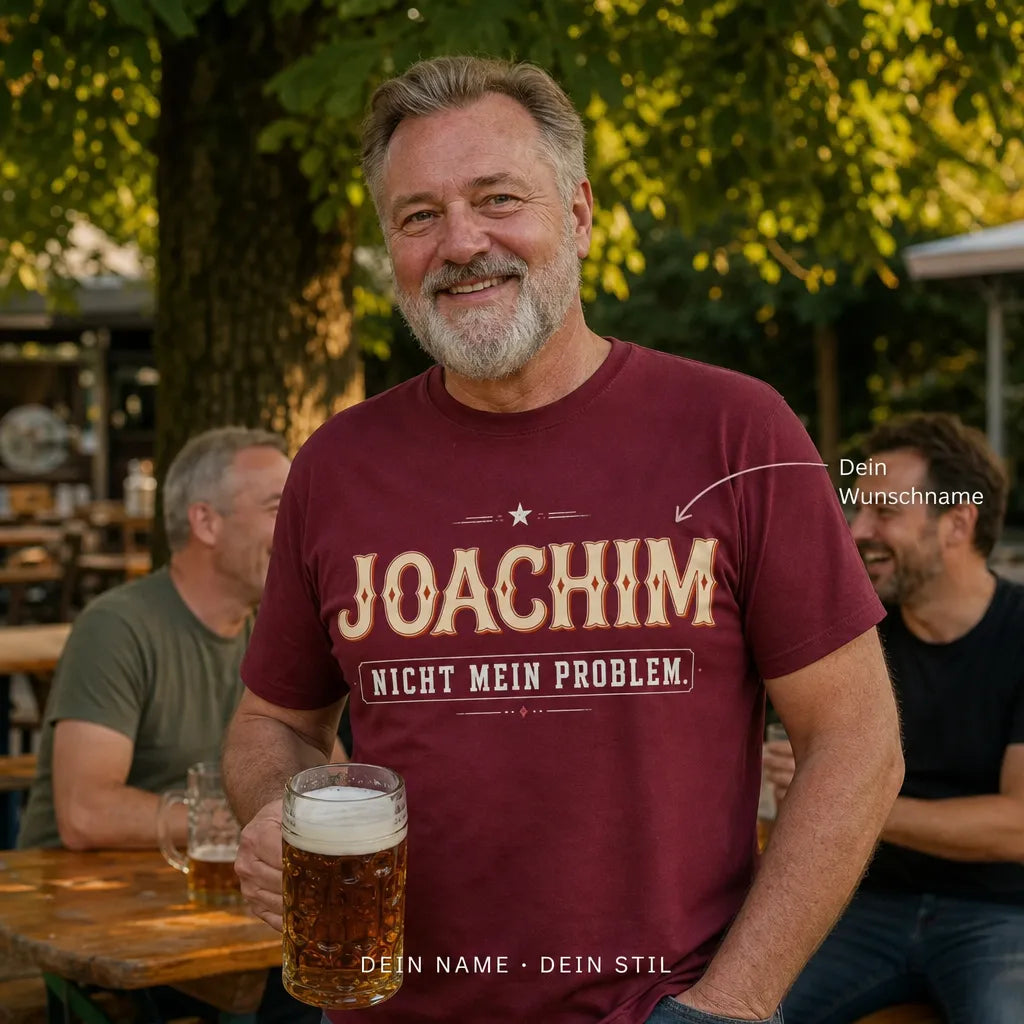Personalisiertes Legende T-Shirt mit Namen - Geboren als Original