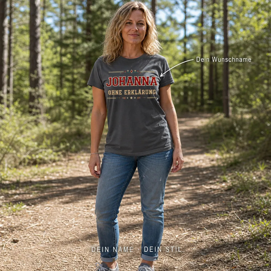 Personalisiertes Legende T-Shirt mit Namen - Man hat dich gewarnt