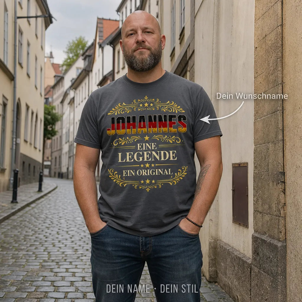 Personalisiertes Legende T-Shirt mit Namen - Seit Jahren einfach gut