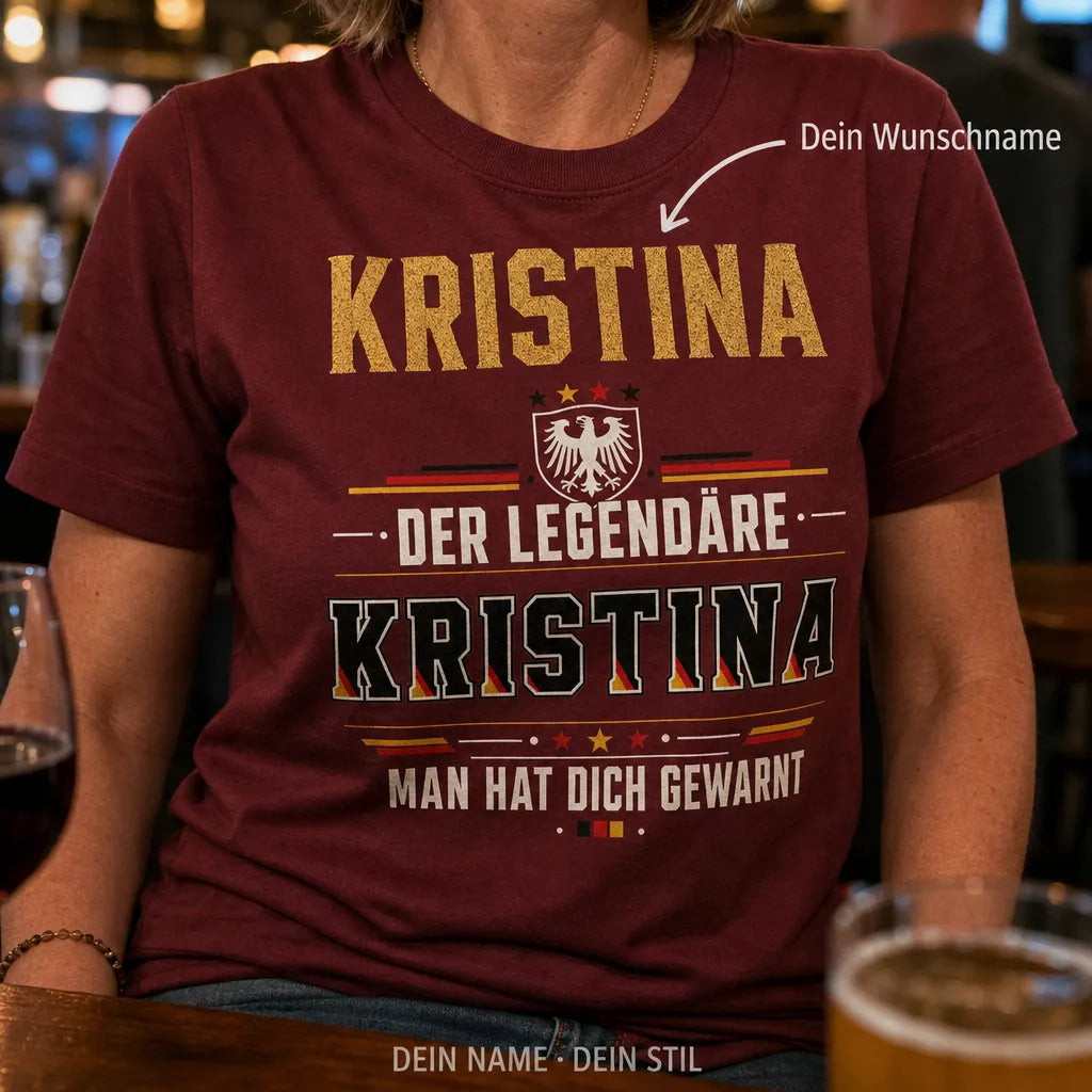 Personalisiertes Fußball T-Shirt mit Namen - Kein Trend. Ein Original.