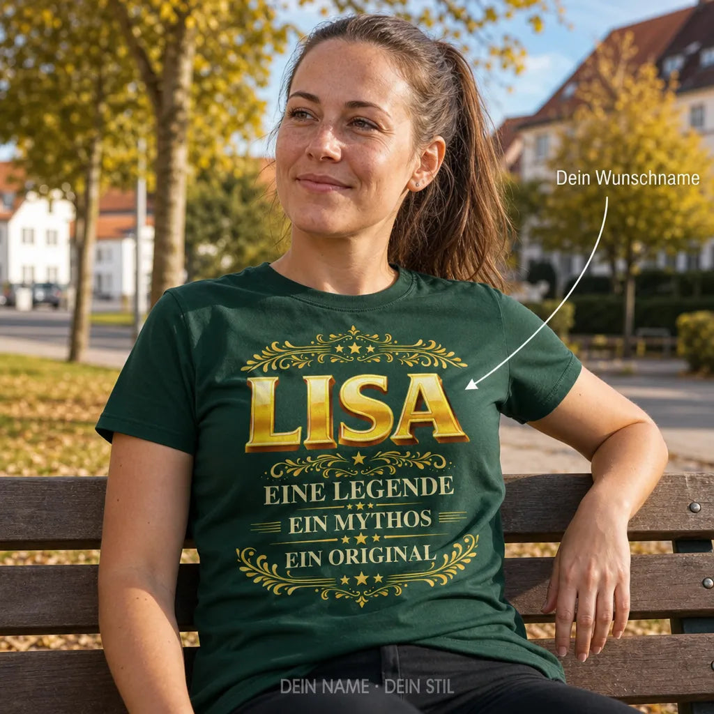 Personalisiertes Legende T-Shirt mit Namen - Seit Jahren einfach gut