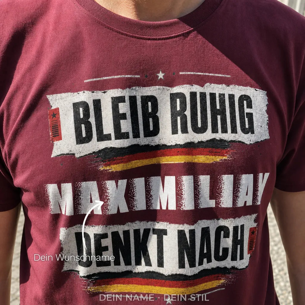 Personalisiertes Legende T-Shirt mit Namen - Man hat dich gewarnt
