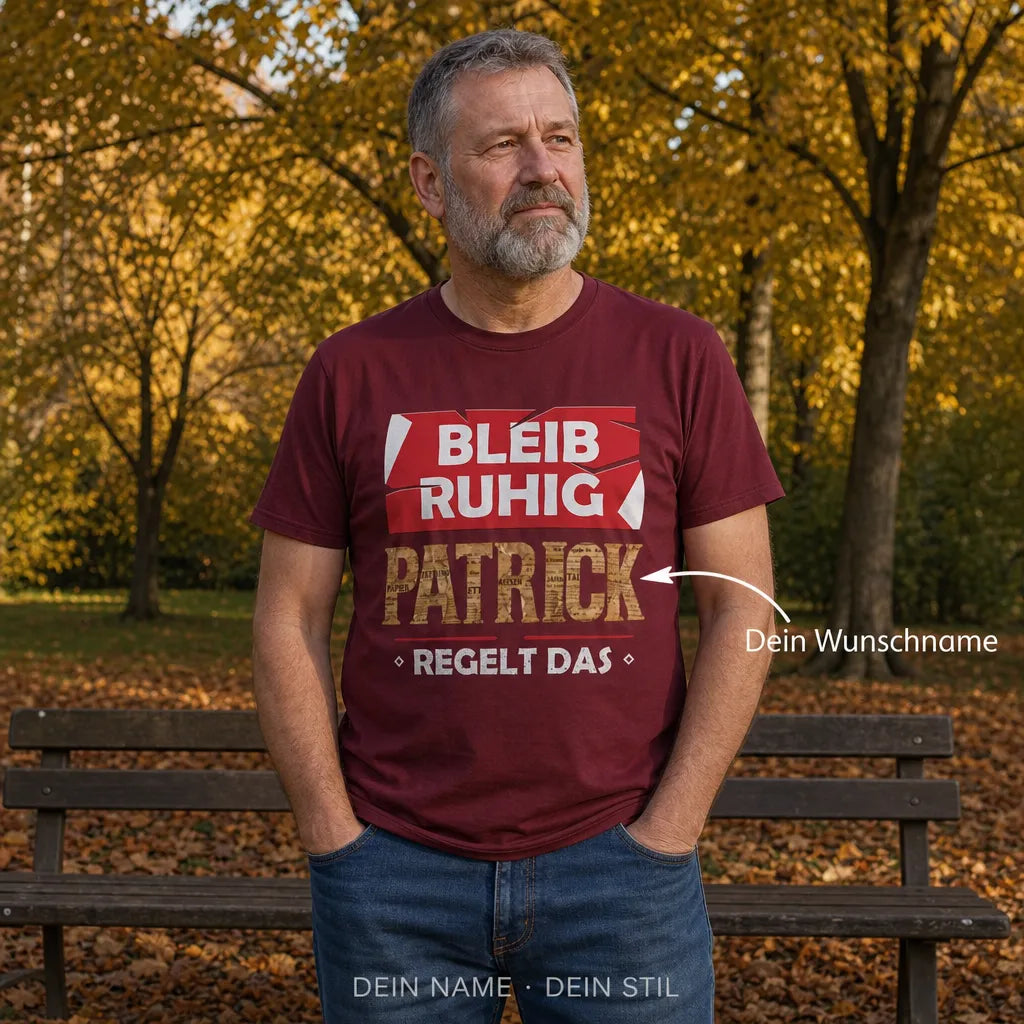 Personalisiertes Persönlichkeit T-Shirt mit Namen - Nicht jeder versteht mich