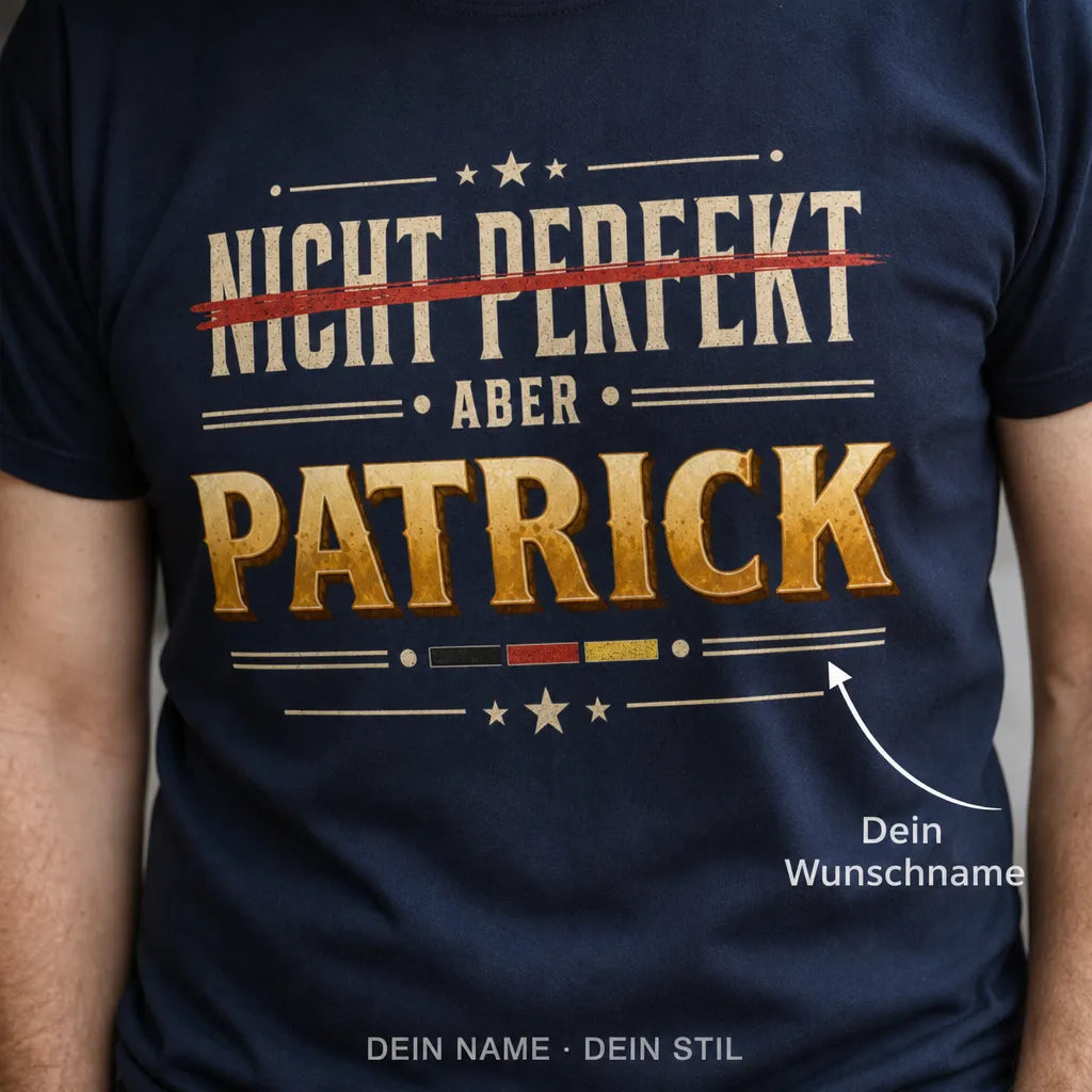Personalisiertes Legende T-Shirt mit Namen - Sei der Superstar!