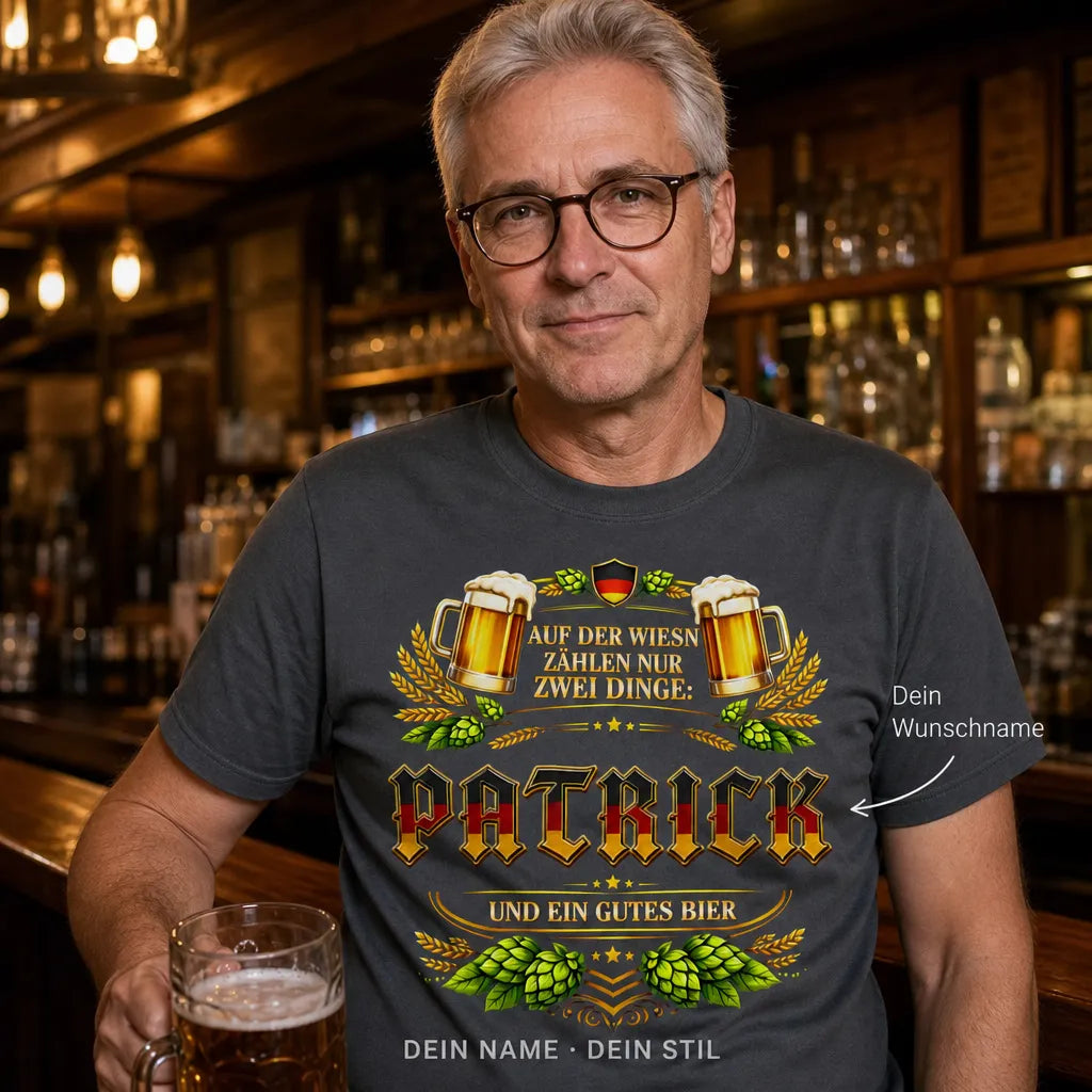Personalisiertes Oktoberfest T-Shirt mit Namen - Du bist das Fest!