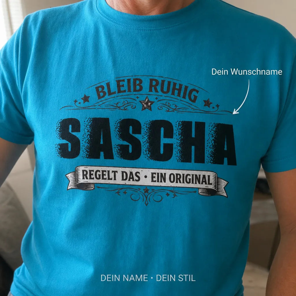 Personalisiertes Legende T-Shirt mit Namen - Man hat dich gewarnt