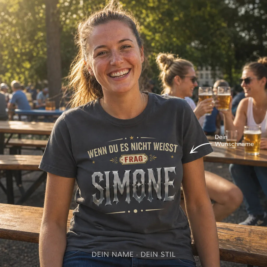 Personalisiertes Legende T-Shirt mit Namen - Vor dem alle warnen