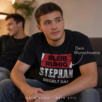 Personalisiertes Legenden T-Shirt mit Namen - Vor dem alle gewarnt haben