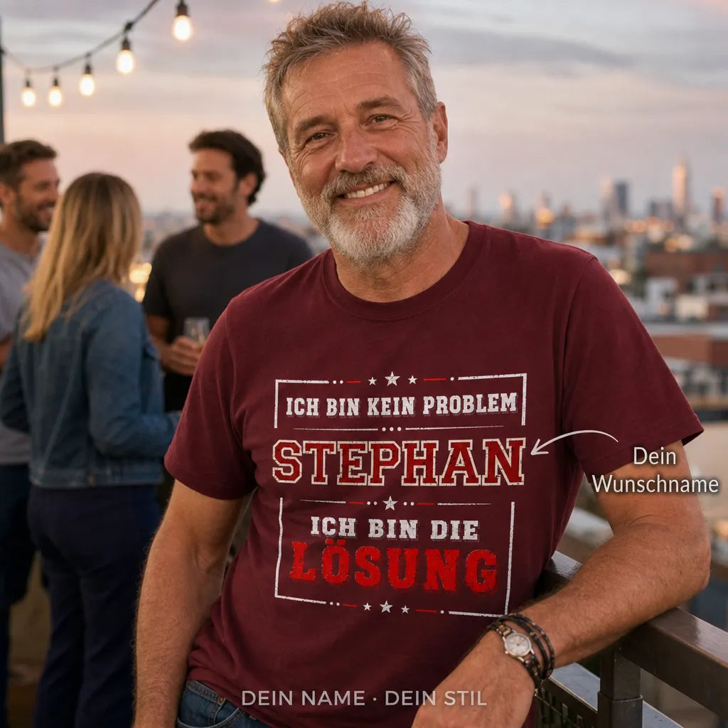 Personalisiertes Deutschland T-Shirt mit Namen - Nicht gemacht, jedem zu gefallen