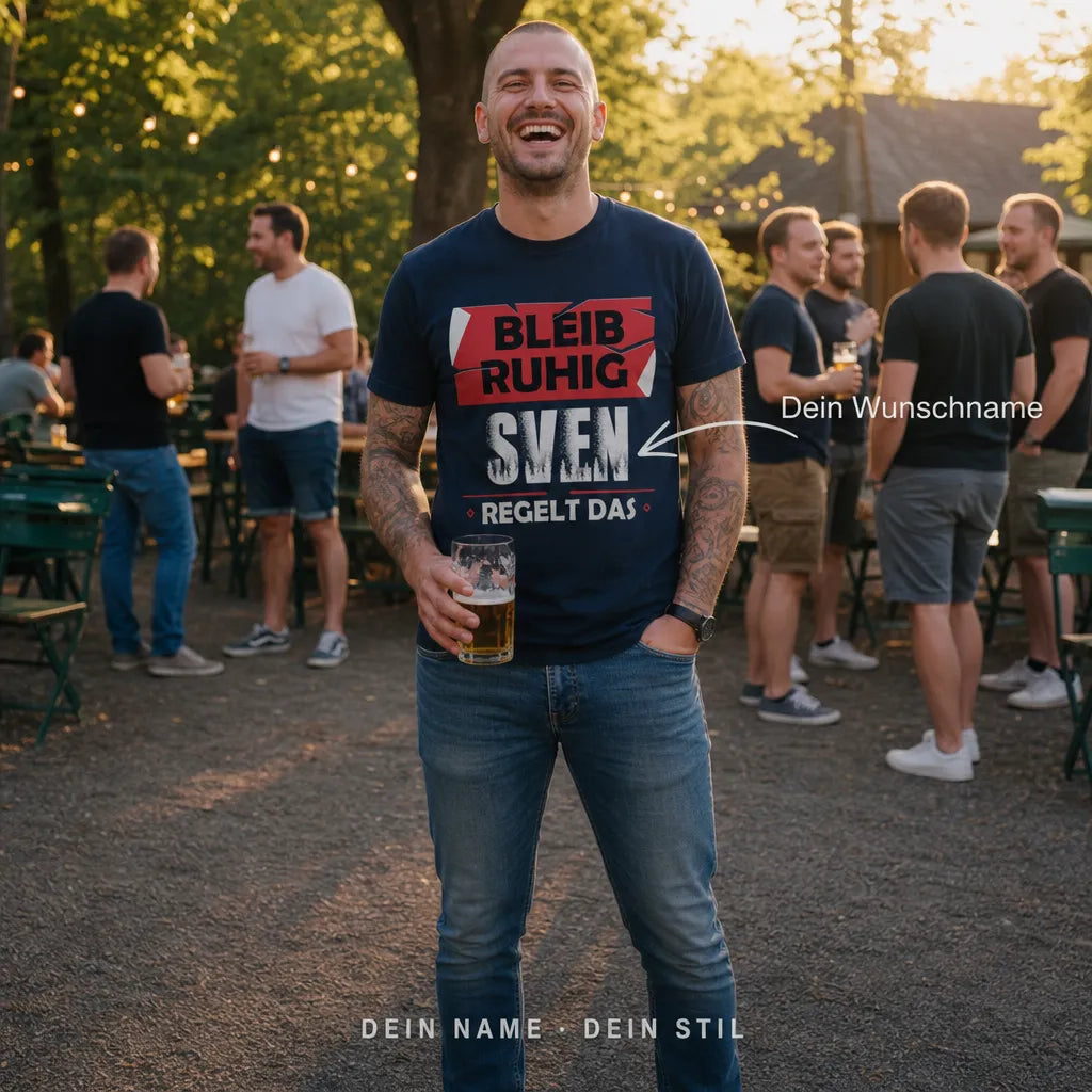 Personalisiertes Legenden T-Shirt mit Namen - Vor dem alle gewarnt haben