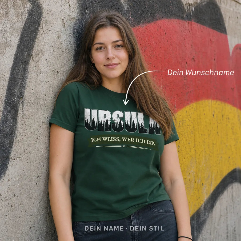 Personalisiertes Fußball T-Shirt mit Namen - Hat Fußball verstanden