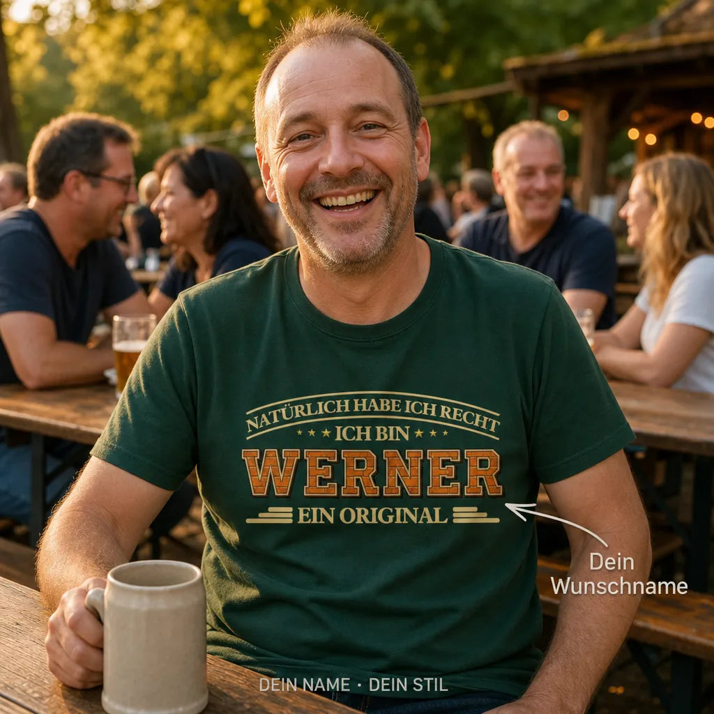 Personalisiertes Legende T-Shirt mit Namen - Sei der Superstar!